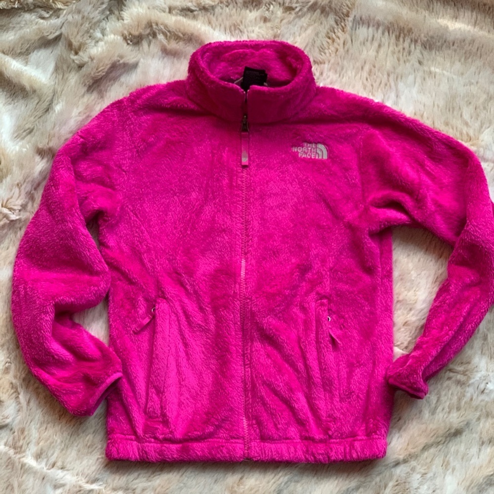 The North Face Kids Pink Fleece Jacket
